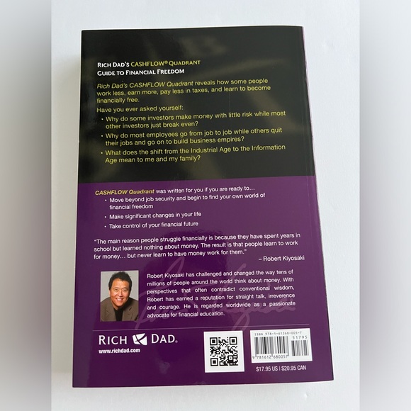 Rich Dad’s Cashflow Quadrant Guide To Financial Freedom Book - Picture 2 of 2
